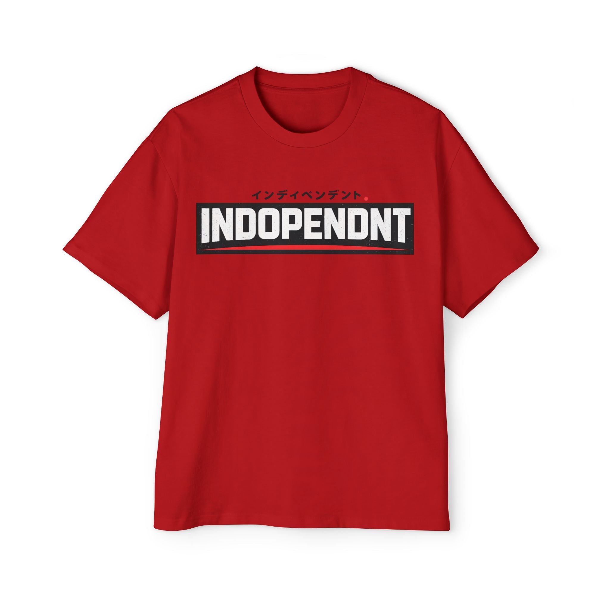 Indopendnt Logo Tee — Men's Oversized Graphic T-Shirt