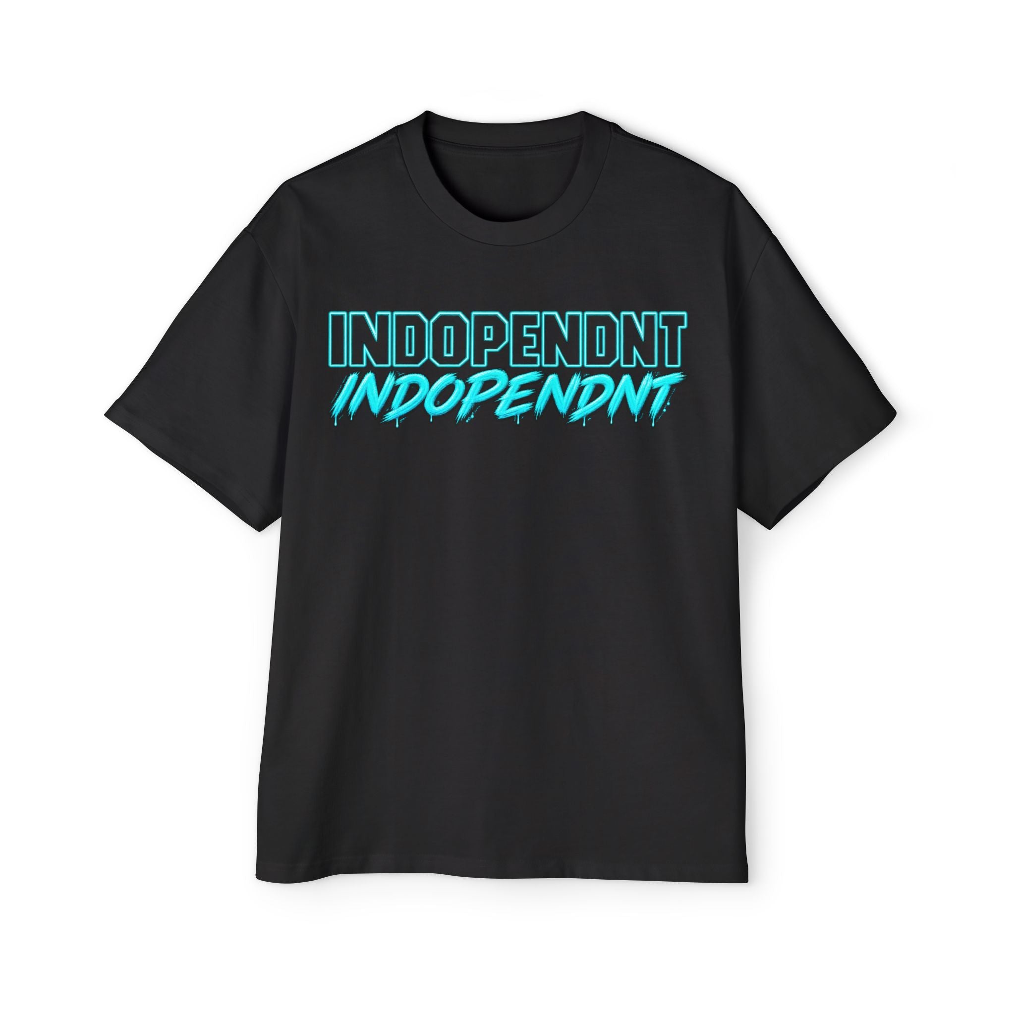Independent Graphic Tee — "INDEPENDNT" Bold Retro Script