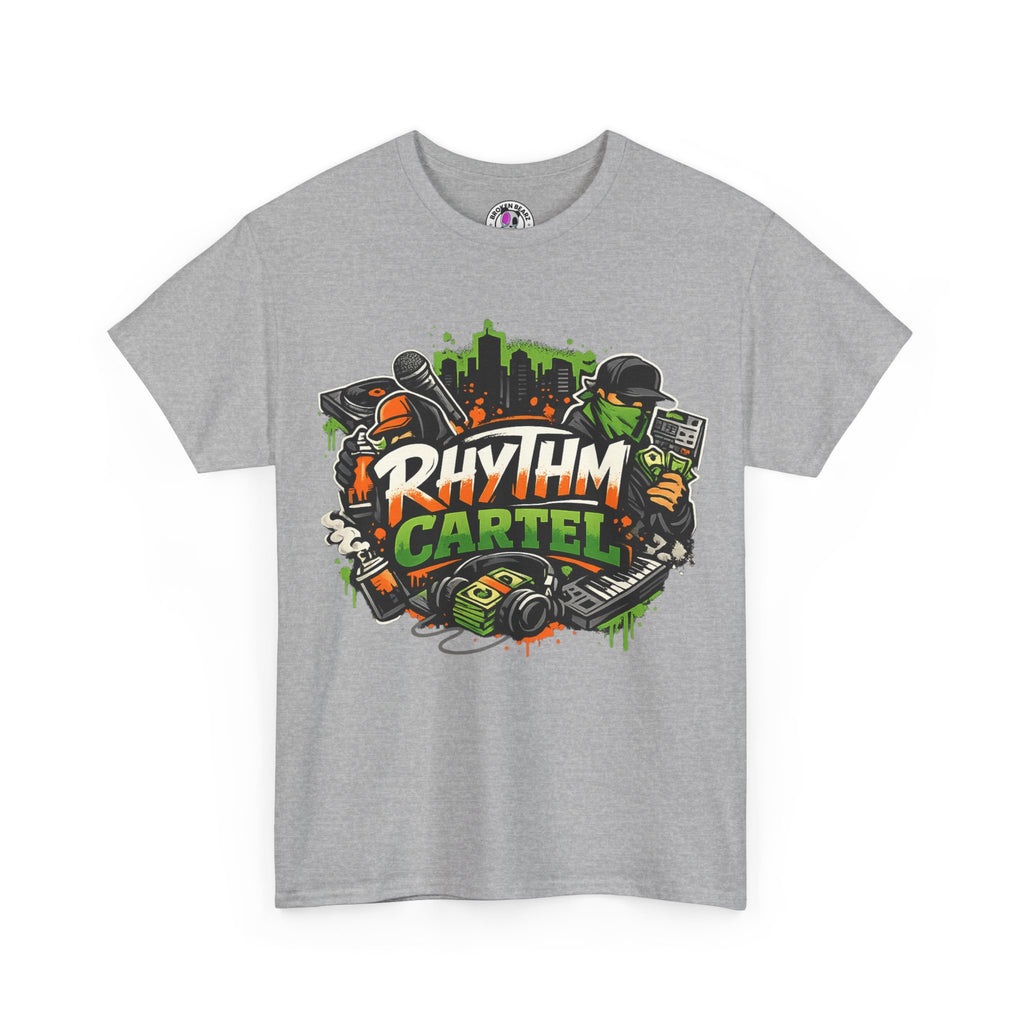 Rhythm Cartel Graphic Tee — DJ Streetwear Hip Hop Music T-Shirt