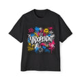 Graffiti 'Independent' Oversized Tee