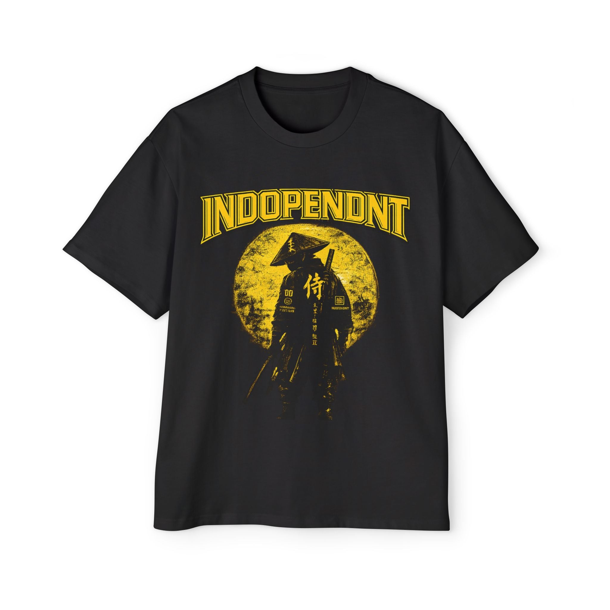 Samurai Moon Tee — “Indopendent” Graphic Men’s T-Shirt
