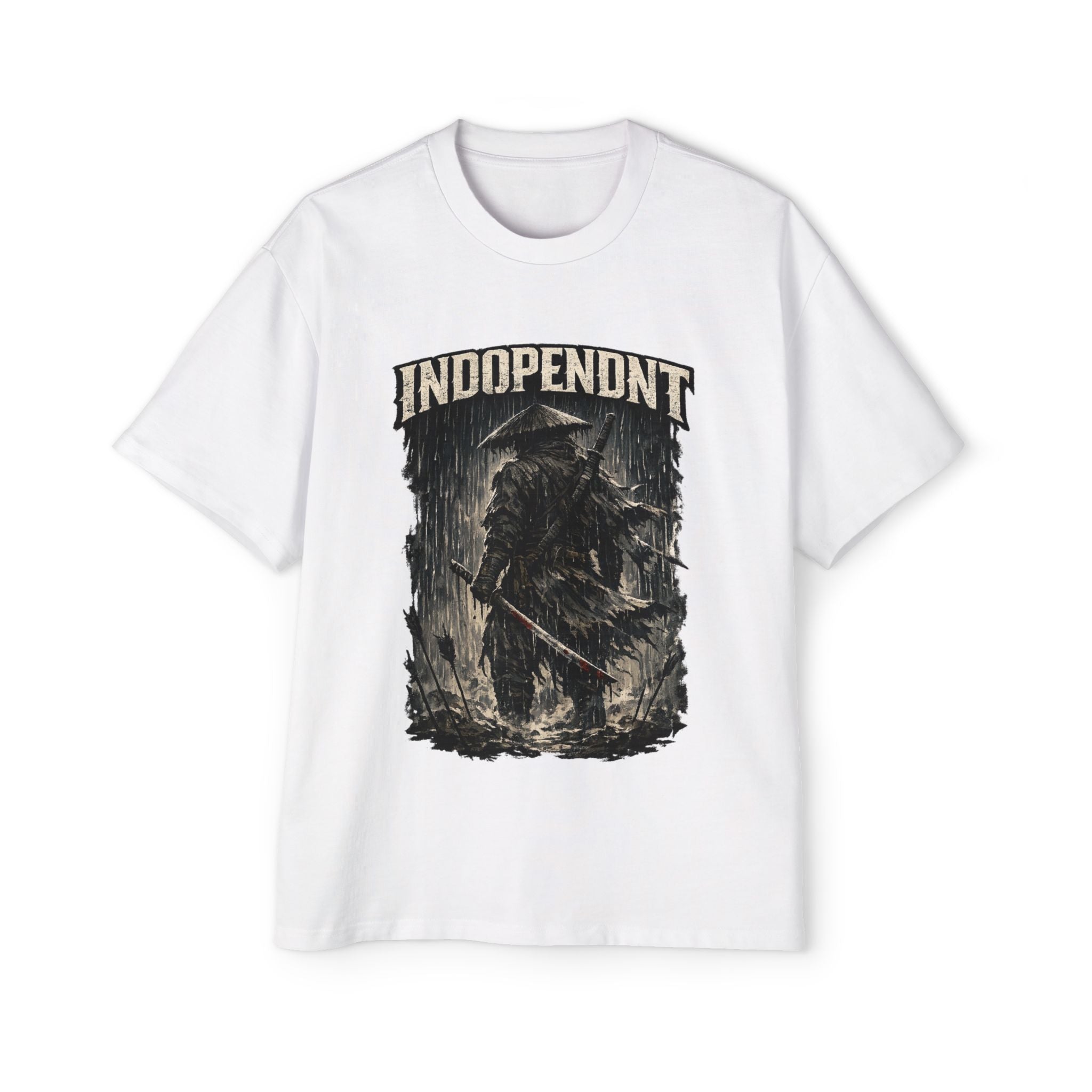 Independent Grim Reaper Graphic Tee — Men's Oversized Heavy Shirt