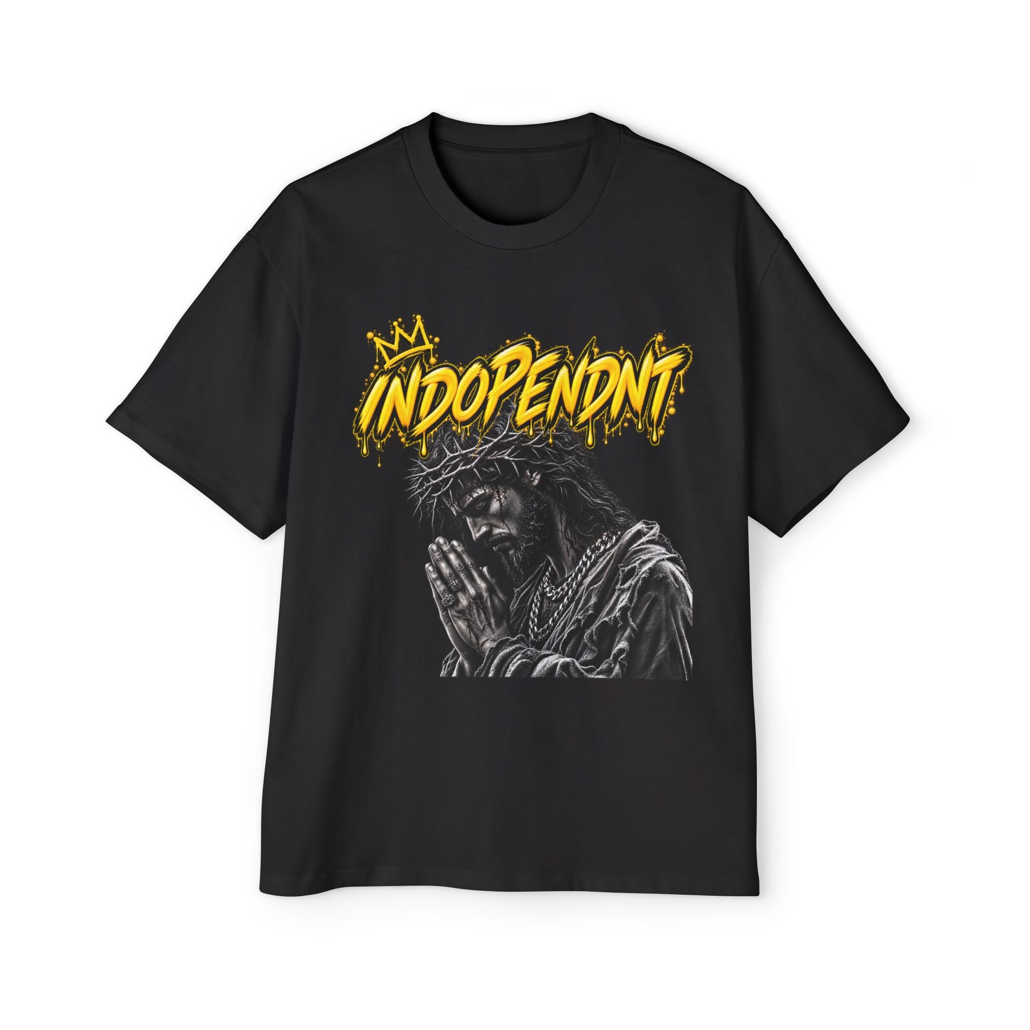 Independent Praying King Tee — Graphic Oversized Men’s T-Shirt