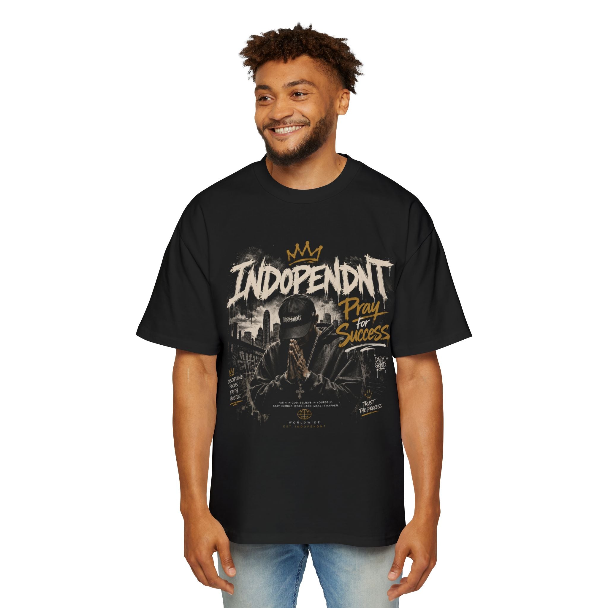 Independent Pray for Success Tee — Urban Graphic Men's T-Shirt