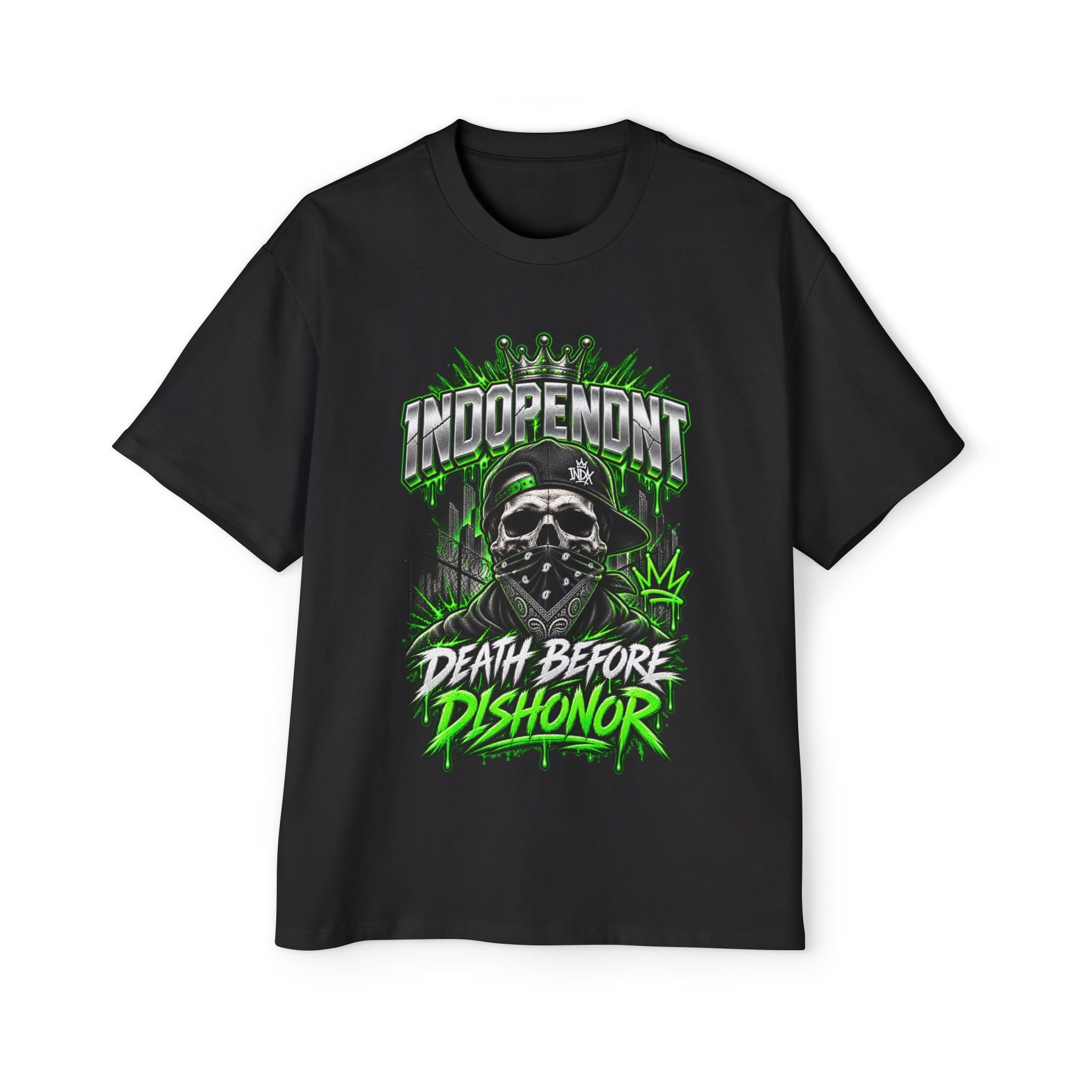 Death Before Dishonor Skull Tee — Indopendent Graphic Men’s T-Shirt