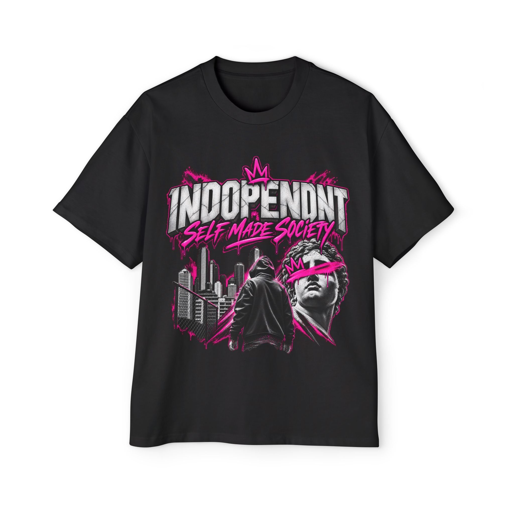Indpendnt Self-Made Society Tee — Graphic Oversized Men’s T-Shirt