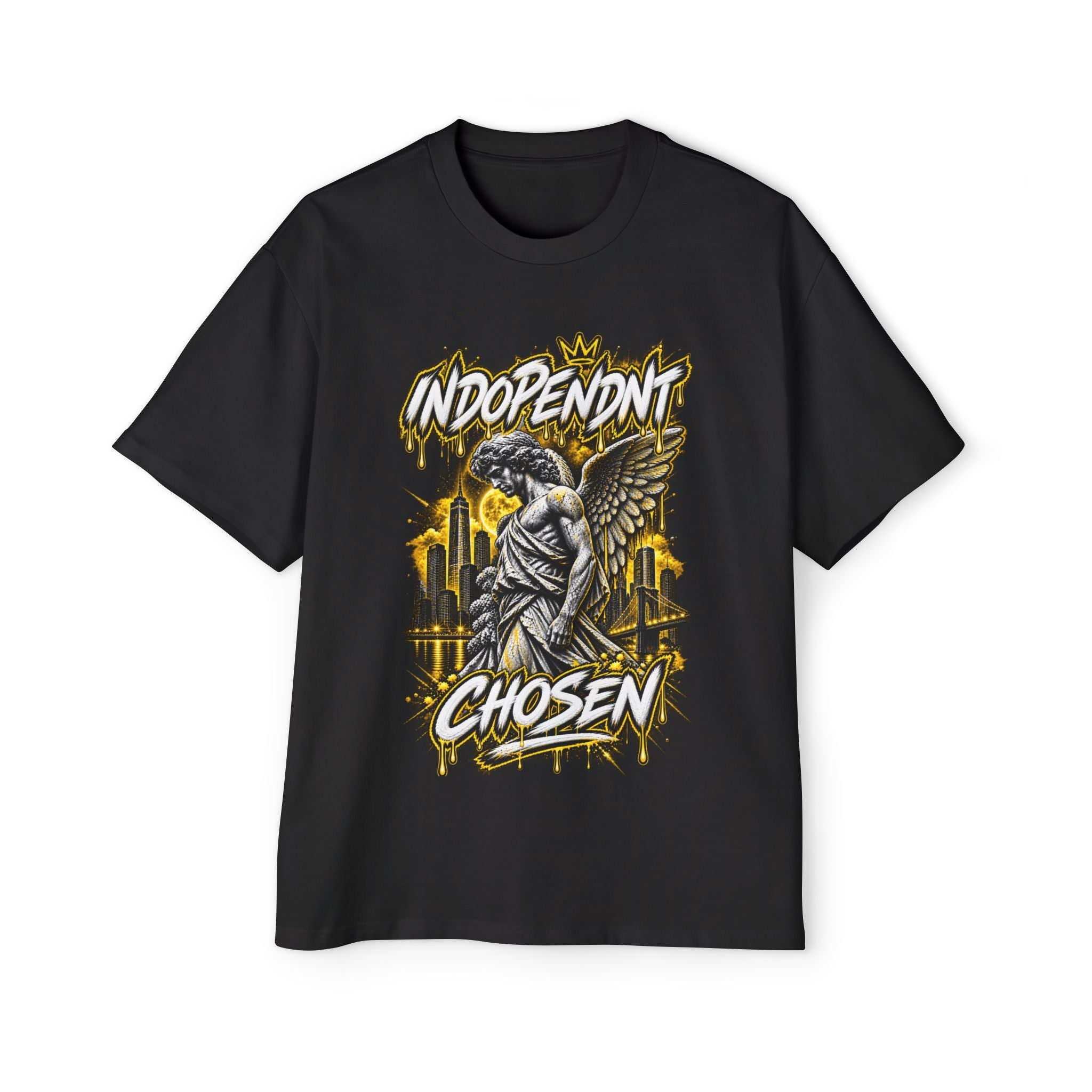 Independent Chosen Angel Graphic Tee — Oversized Men's Streetwear