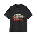 Beat Ritual Tee — Vintage Drum Machine & Moon Music T-Shirt