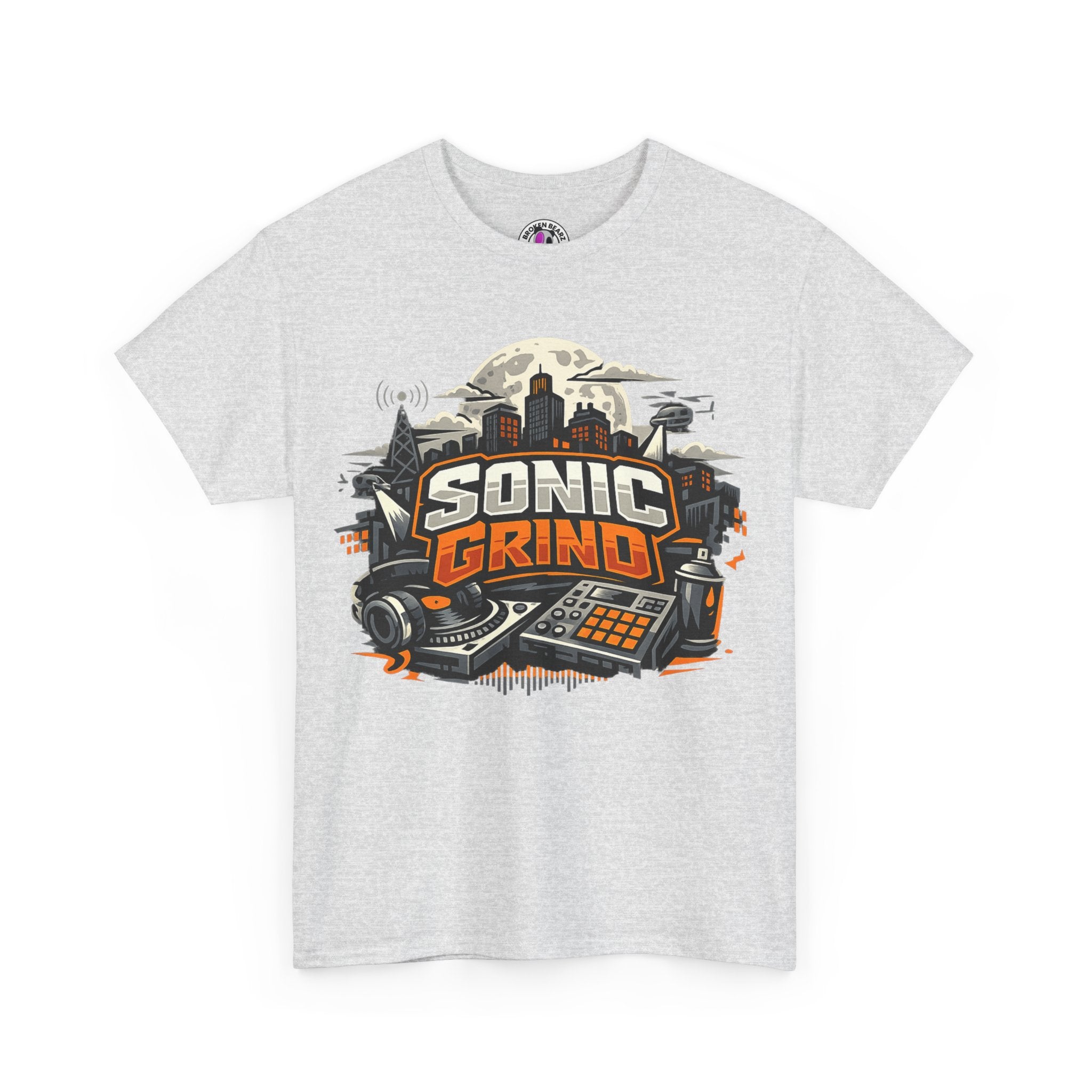 Sonic Grind DJ Crew T‑Shirt — Urban Music Producer Graphic Tee