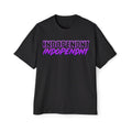 Indopendnt Retro Purple Logo Tee