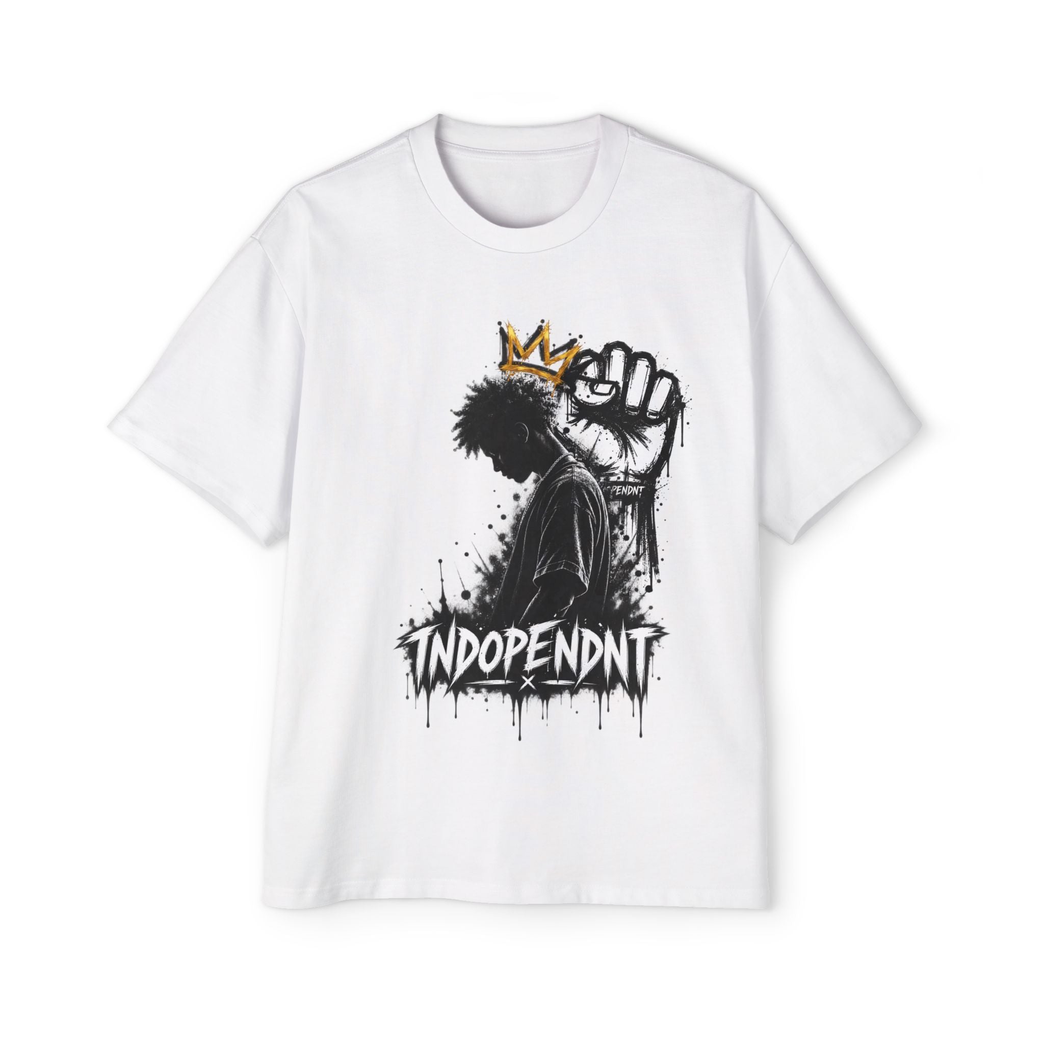 Indopendnt King Graphic Tee — Urban Black Power Streetwear
