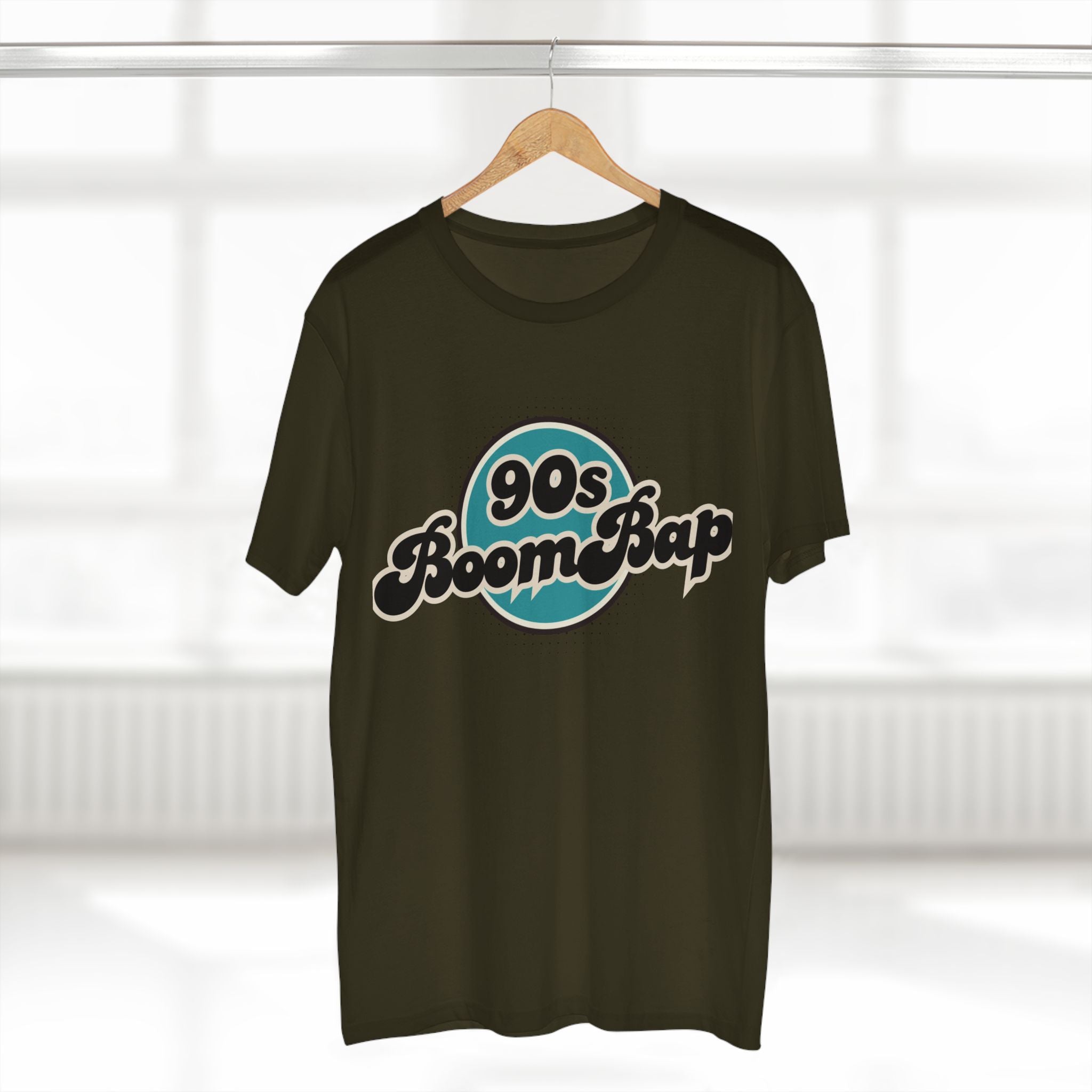 90s Boom Bap Tee — Vintage Hip Hop Rap Logo T-Shirt