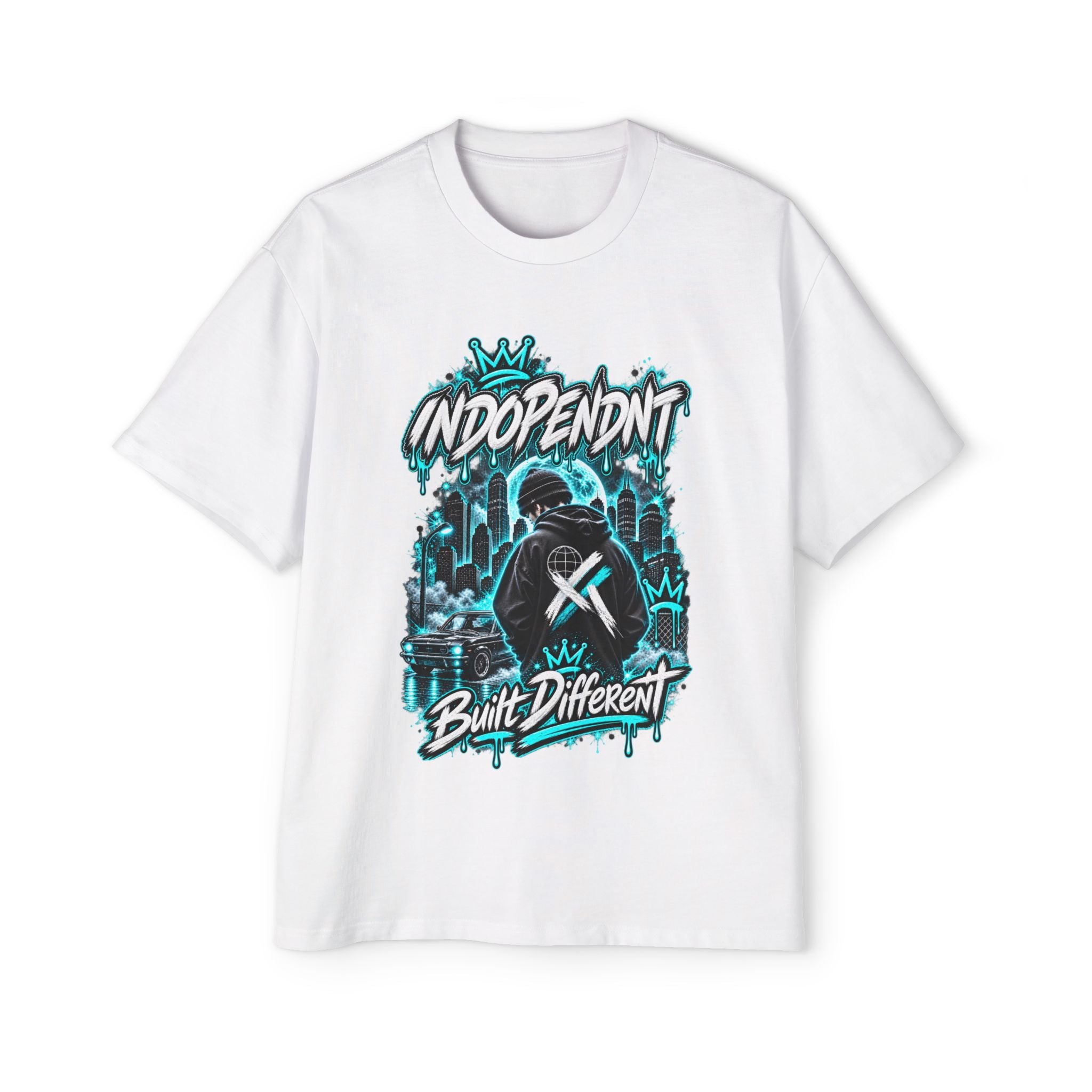 Built Different 'Indopendnt' Graphic Tee — Urban Streetwear Men’s T‑Shirt