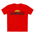 Independent City Skyline T-Shirt — "Independent" Graphic Tee with Sunrise