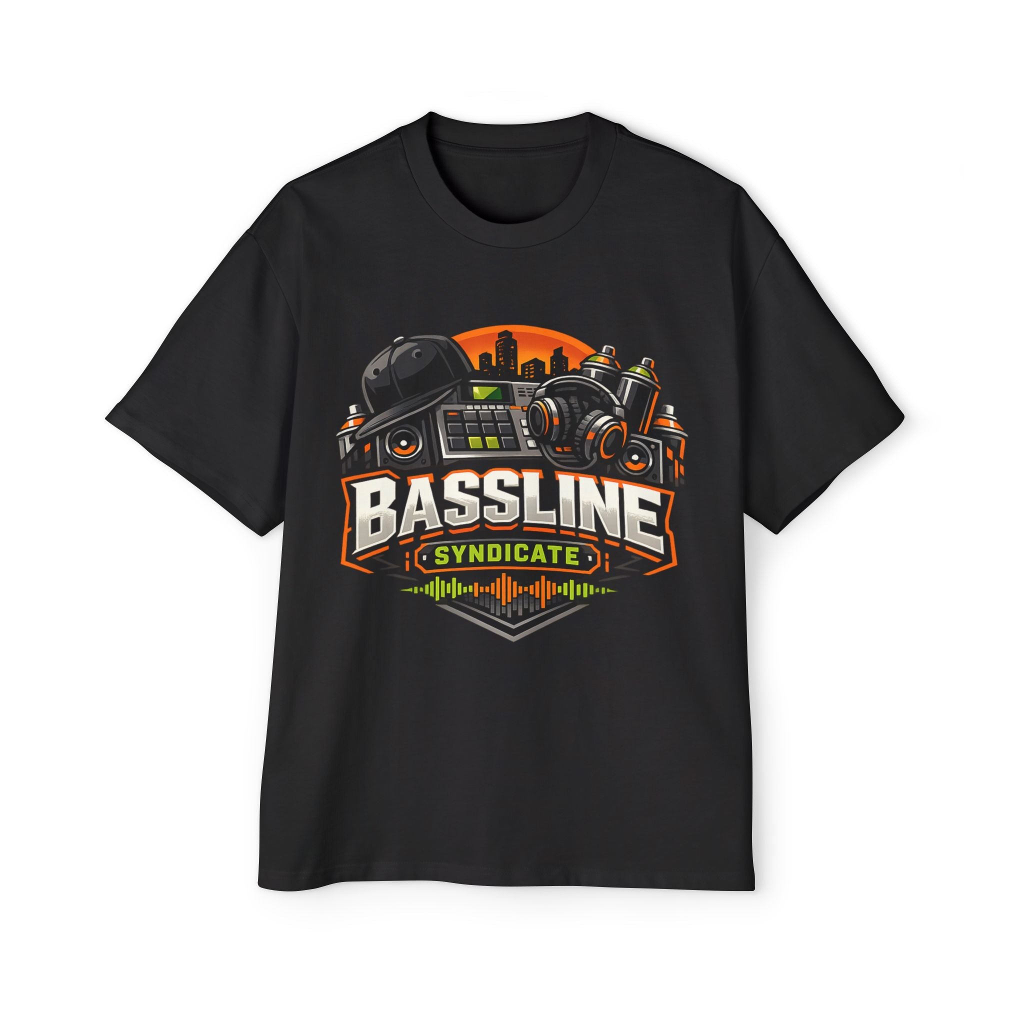 Bassline Syndicate Tee – DJ/Music Producer Graphic T-Shirt