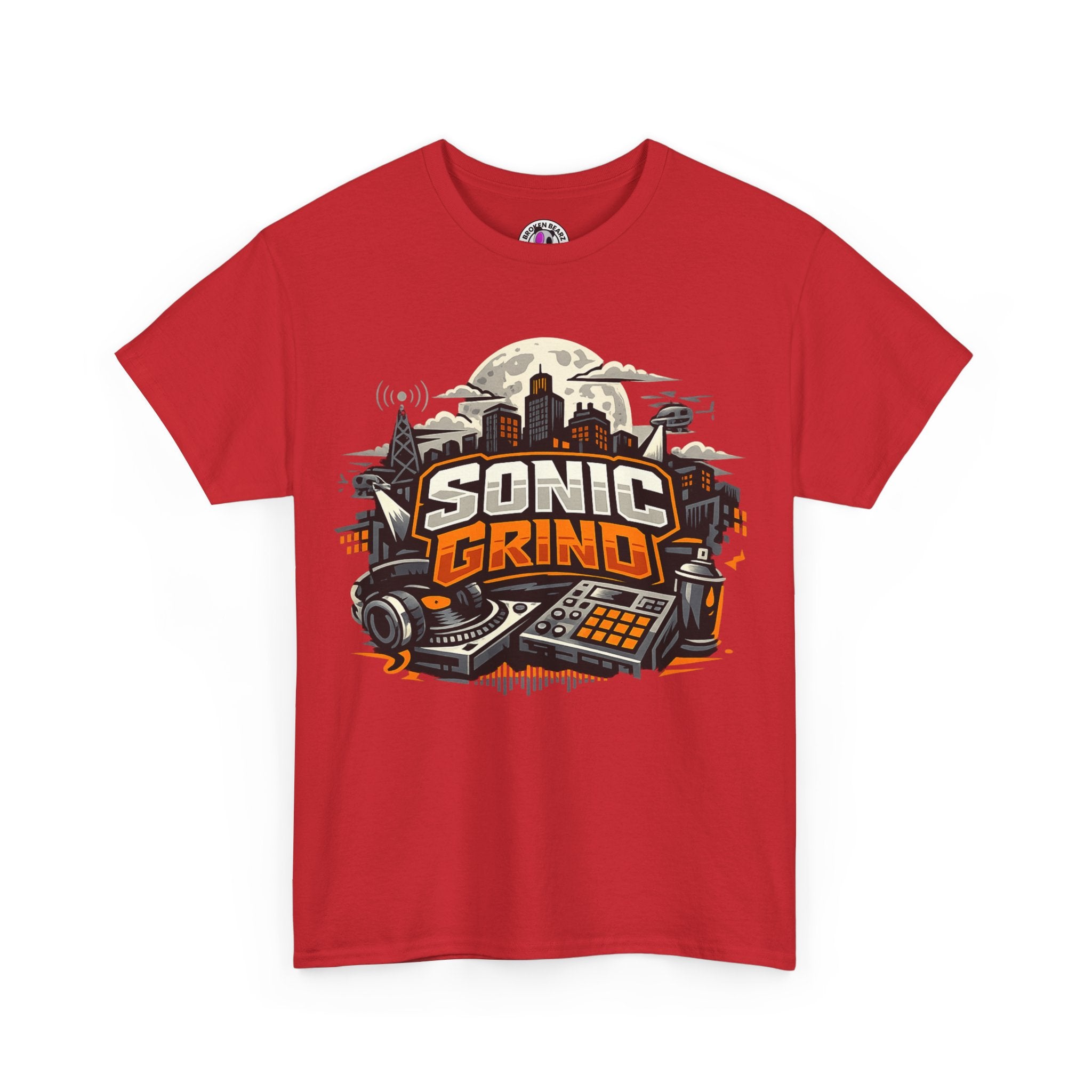 Sonic Grind DJ Crew T‑Shirt — Urban Music Producer Graphic Tee
