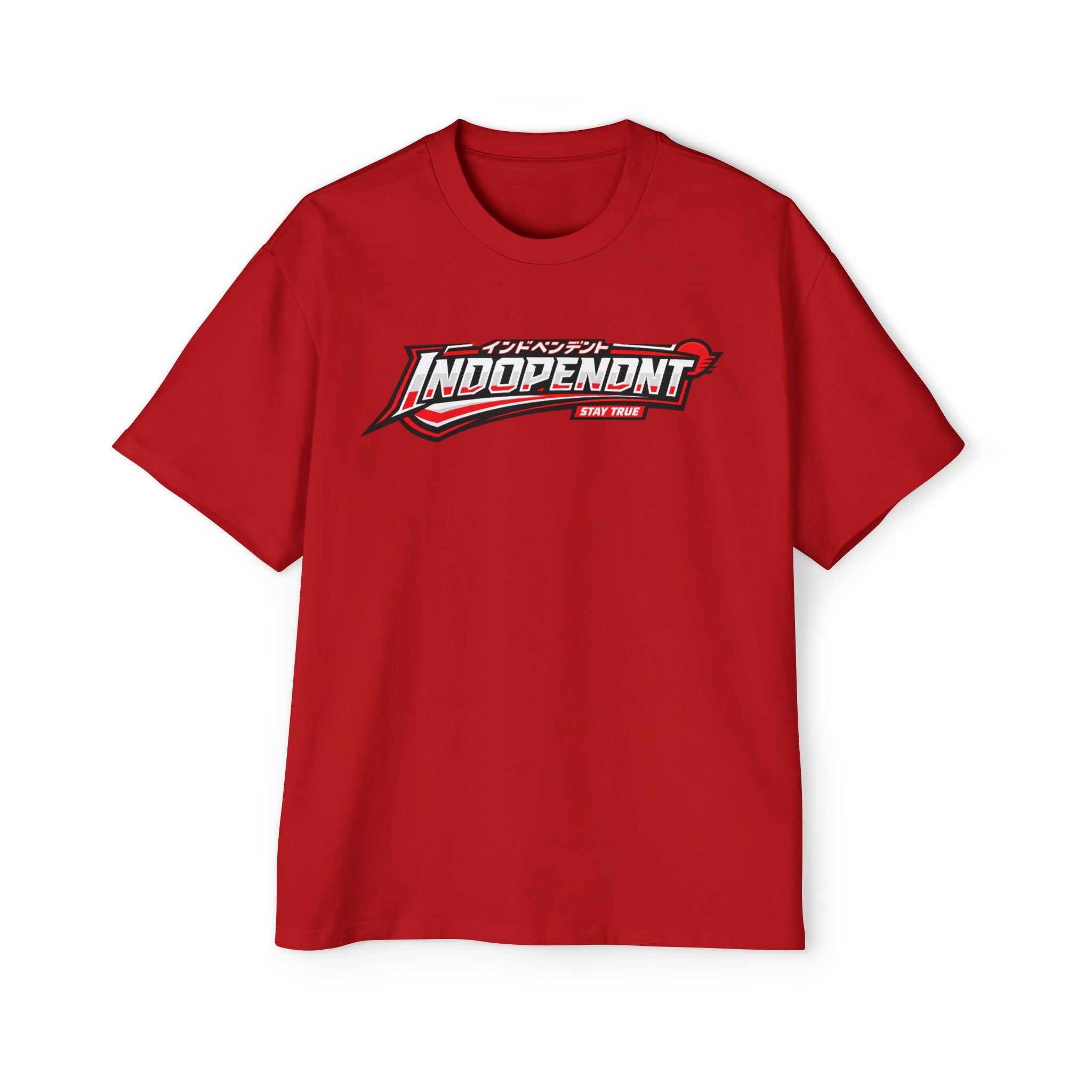 Independent Logo Tee — Men’s Oversized Graphic T‑Shirt