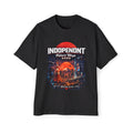 Future Tokyo Graphic Tee — "Independent" Sci‑Fi Cityscape