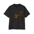 Men's Oversized Tee — Victory Trophy Retro Graphic
