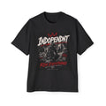 Independent 'Risk Everything' Graphic Tee — Men's Oversized Streetwear