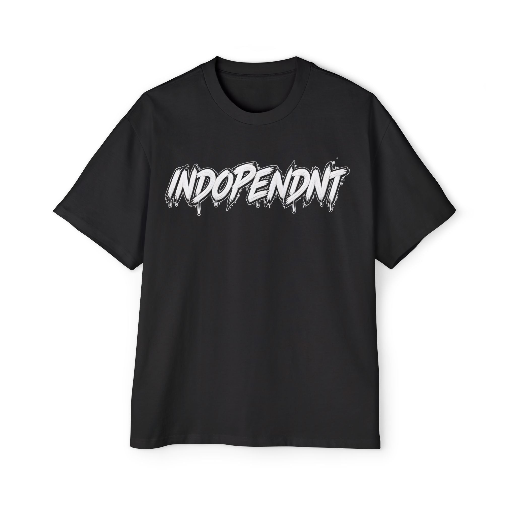 Independnt Graffiti Logo Tee — Men's Oversized Streetwear T-Shirt