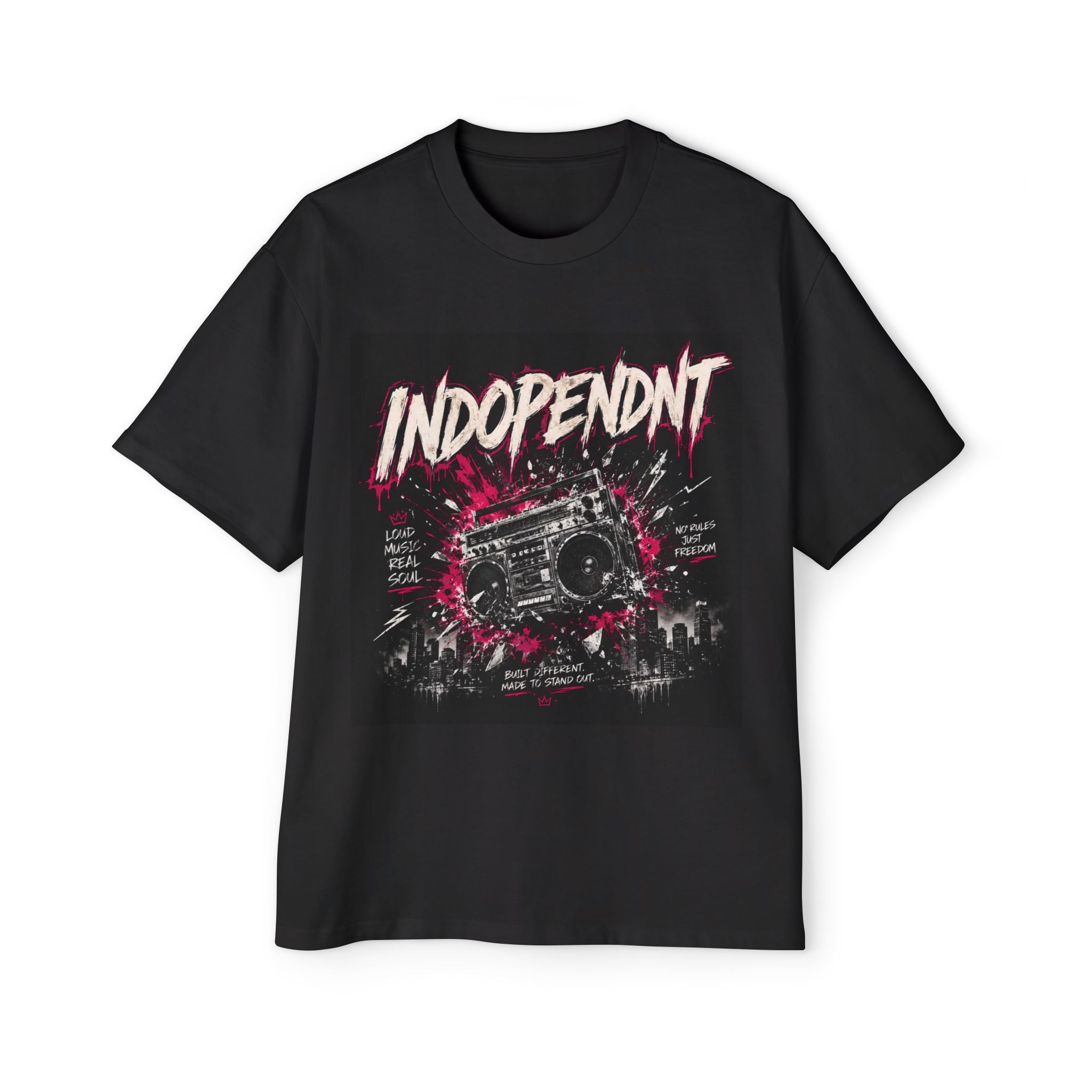 Indopendnt Boombox Graphic Tee