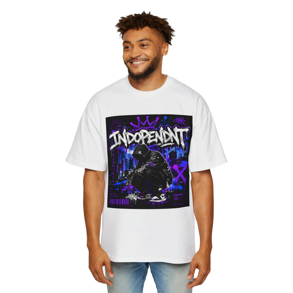 Independent Graffiti Tee — Urban Streetwear Oversized T‑Shirt