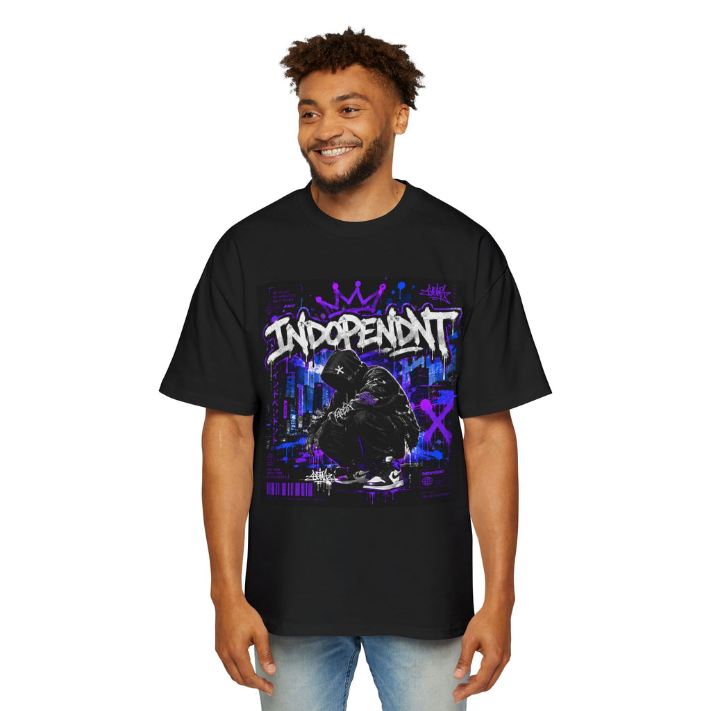 Independent Graffiti Tee — Urban Streetwear Oversized T‑Shirt